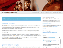 Tablet Screenshot of buddha-dharma.org